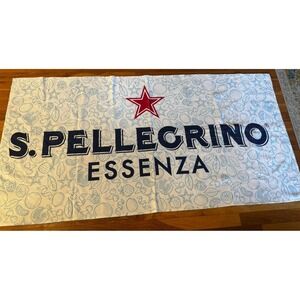 S.‎ Pellegrino Essenza Fruit AOP Beach Pool Towel Promo Nestle Waters 2020 58x29